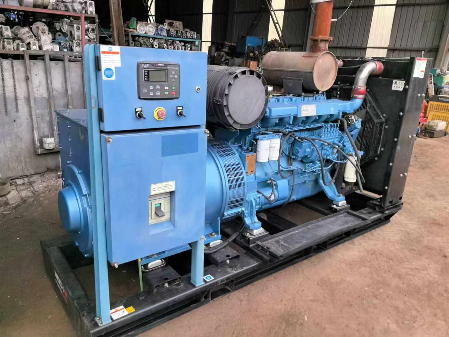 南宫500kW 柴油发电机组可带动设备功率的计算公式是什么?